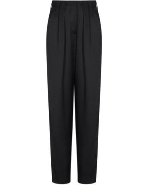 Giorgio Armani Pleated Trousers - Black