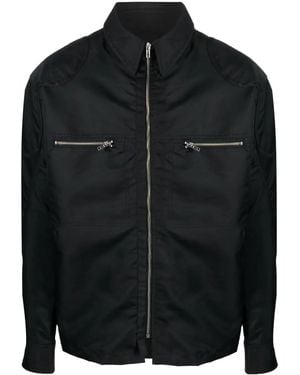 GmbH Hemdjacke Mit Reißverschluss - Schwarz