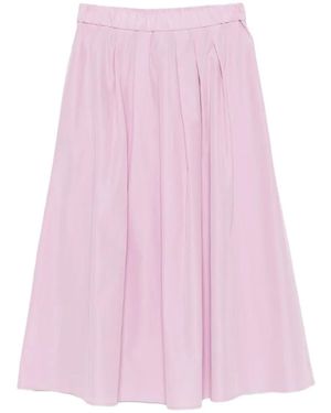 ROSSO35 Pleated Skirt - Pink