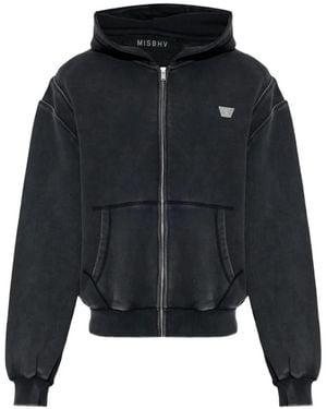 MISBHV Zip Hoodie - Black