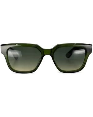 Chrome Hearts Vagillionaire Ii Square-Frame Sunglasses - Green