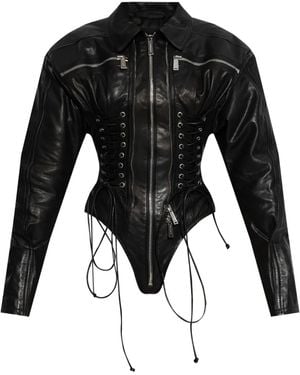 DSquared² Leather Tote Bag - Black