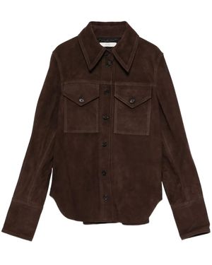 Co. Camicia N Bottoni - Marrone
