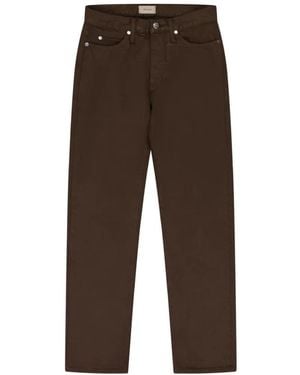 Rhude Straight-Fit Jeans - Brown