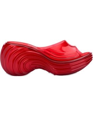 Melissa X Diesel Quantum Slippers Met Plateauzool - Rood