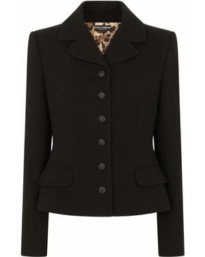Dolce & Gabbana シングルジャケット - ブラック