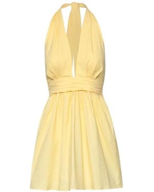 Baobab Robe Longue Agustina À Dos Ouvert - Yellow