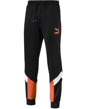 PUMA Pantalon De Jogging À Logo Imprimé - Black
