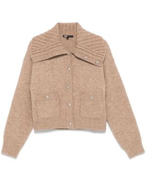 Maje Gestrickter Cardigan - Natur