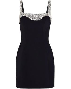 Jenny Packham Amour Mini Dress - Black