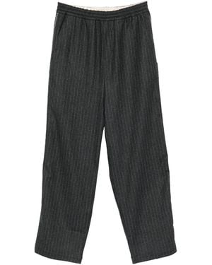 Isabel Benenato Pantalones Con Cinturilla Elástica - Gris