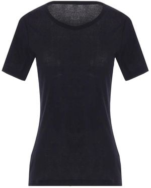 Yohji Yamamoto Ribbed Crew-Neck T-Shirt - Black