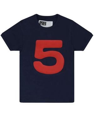 Sp5der Crew-Neck T-Shirt - Blue