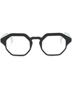 L.A. EYEWORKS Gafas Con Montura Geométrica - Negro