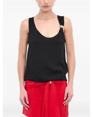 Blumarine Anella トップ - ブラック