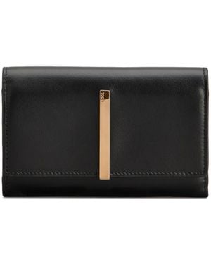 Tod's Logo-Engraved Wallet - Black