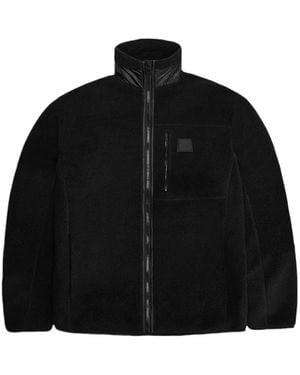 Rains Giacca Con Inserti - Nero