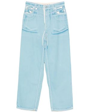 Marni Wide-Leg Jeans - Blue