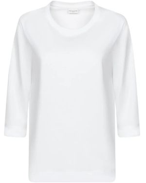 Dries Van Noten クロップドスリーブ Tシャツ - ホワイト