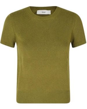 DUNST Crew-Neck Short-Sleeve Top - Green