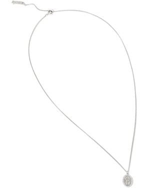 Aries Zodiac Necklace - White