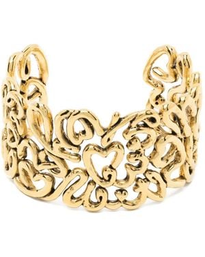 Aurelie Bidermann Bracciale Sweeny Heart - Metallizzato