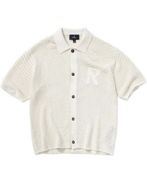 Represent Initial Knitted Shirt - White