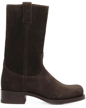 Notabene Achilles Suede Boots - Brown