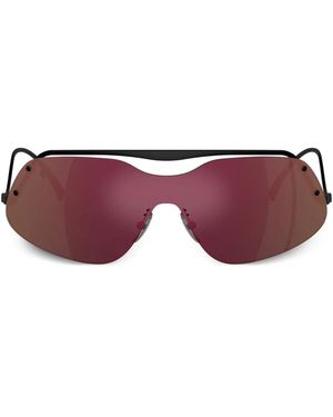 Ferrari Shield-Frame Sunglasses - Purple