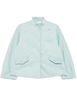 Shiatzy Chen Scape-Of-Curve Cropped Jack - Blauw