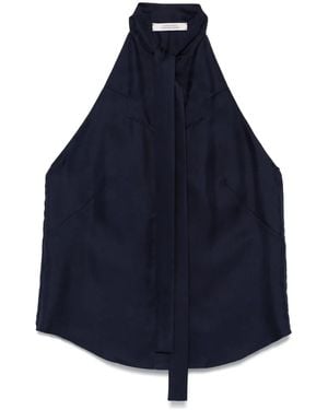 Dorothee Schumacher Trench It Up I ブラウス - ブルー