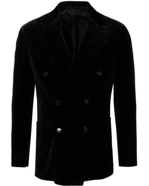 Brioni ダブルジャケット - ブラック