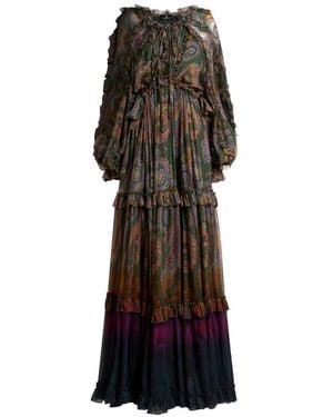 Etro Abito Lungo - Nero