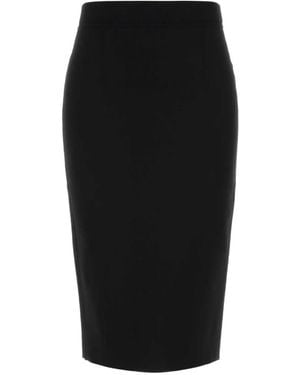 Tom Ford Fitted Pencil Skirt - Black