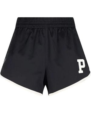 Polo Ralph Lauren Logo-Embroidered Side-Striped Shorts - Blue