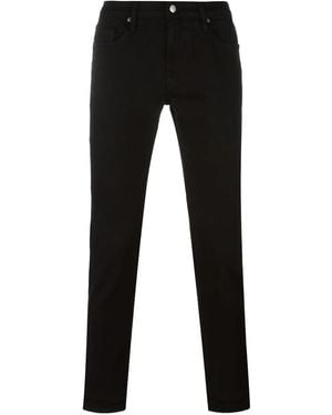 FRAME Klassische Skinny-Jeans - Schwarz