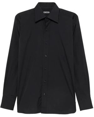 Tom Ford Camisa Con Botones - Negro