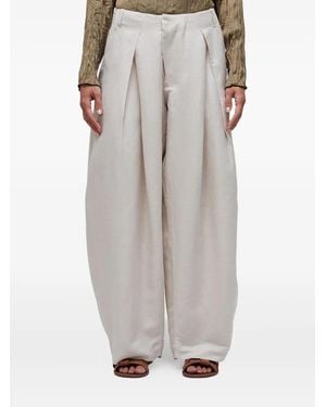 Osklen Pleated Pants - Gray