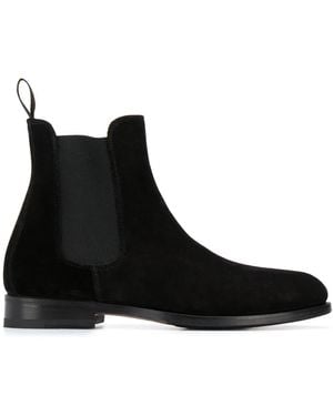 SCAROSSO Elena Chelsea Boots - Black