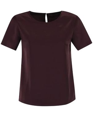 Weekend by Maxmara Textured Back Blouse - Purple