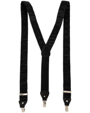 McQueen Silk Braces - Black