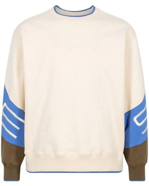 Supreme Stretch Crew-Neck Sweatshirt - Natural