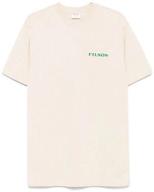 Filson ロゴ Tシャツ - ホワイト