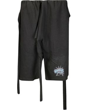 OTTOLINGER Otto Wrap Track Shorts - Black