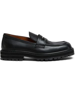 Marni リングディテール ローファー - ブラック