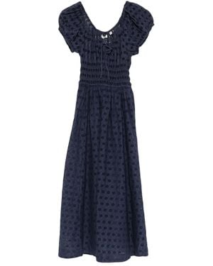 Doen Quinn Midi Dress - Blue
