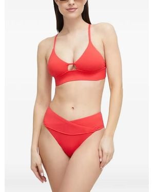 Casall Cut-Out Bikini - Red