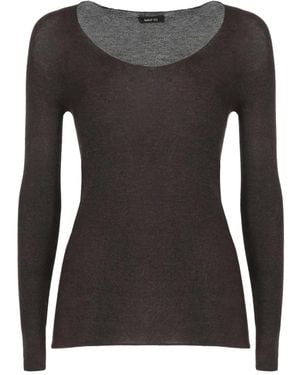 Avant Toi Haut À Encolure Ronde - Gris