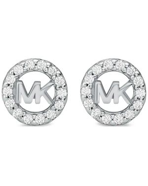 Michael Kors クリスタル ピアス - ホワイト