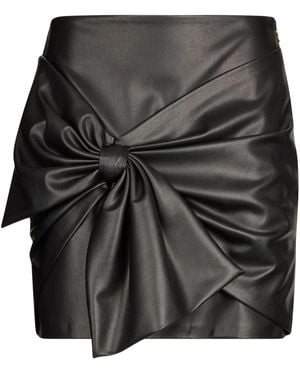Liu Jo Bow-Detailing Mini Skirt - Black